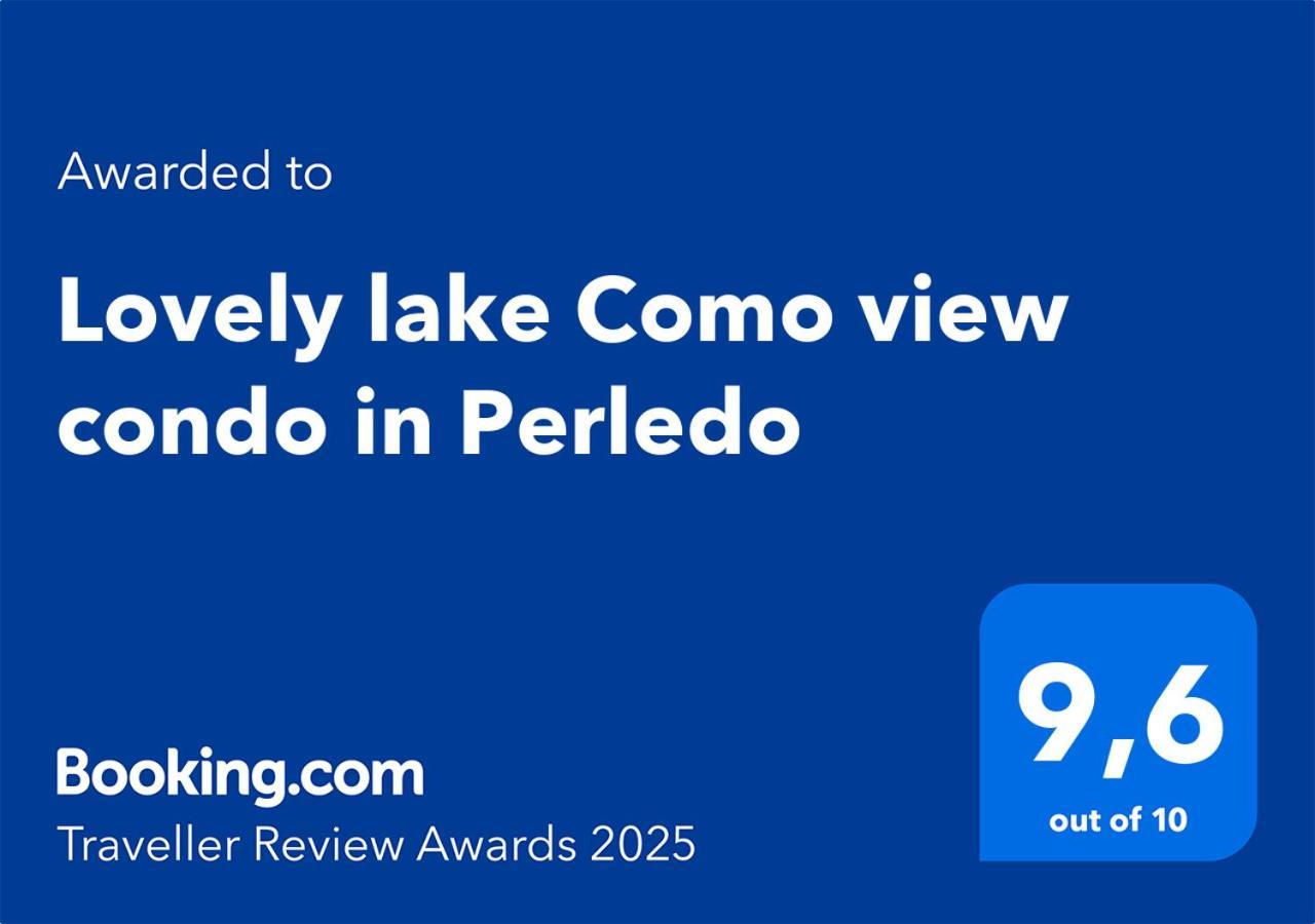 Romantic Lake Como Escape With View Perledo Εξωτερικό φωτογραφία